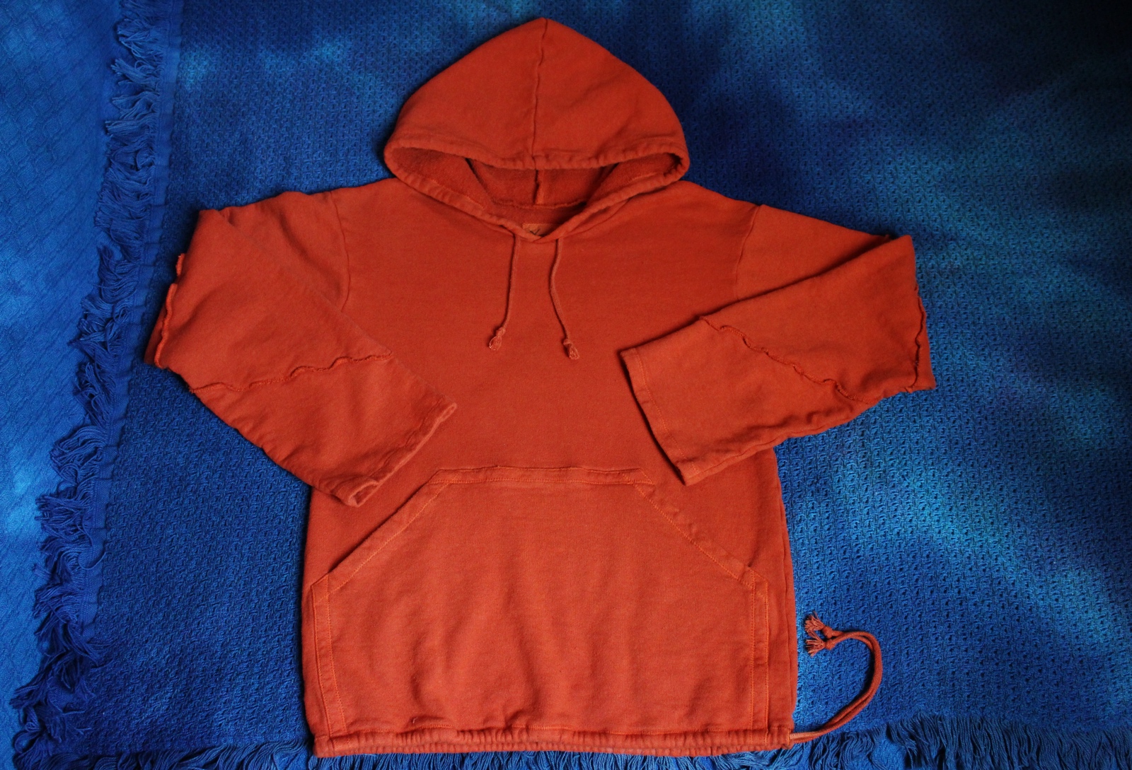 drawstring hem hemp hoody